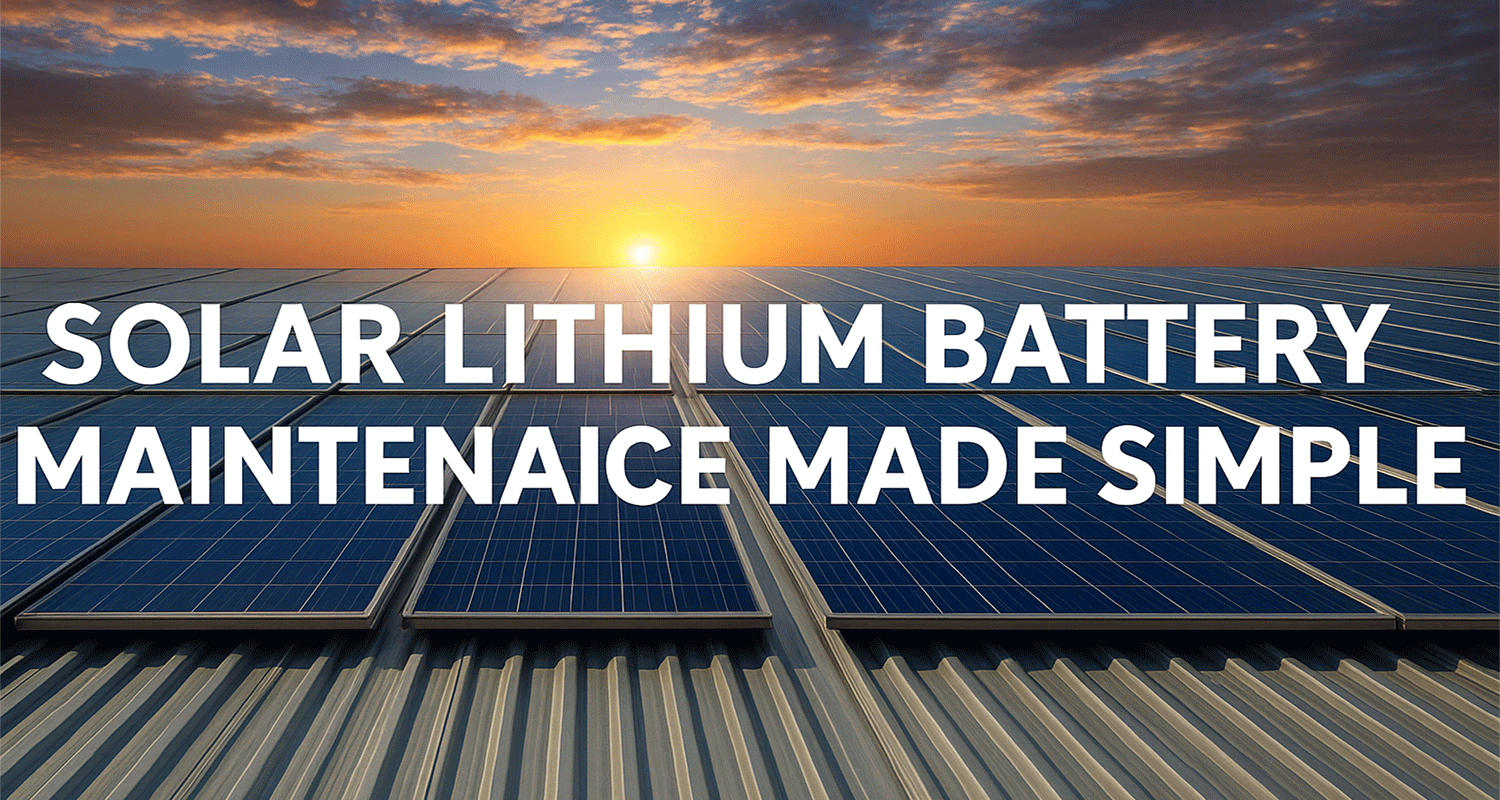 Solar Batteries for Commercial Use
